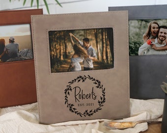 Personalized Mother's Day Gift for Couples Mother's Day Gift for boyfriend Personalized photo frame for wedding photo Custom Gift 005