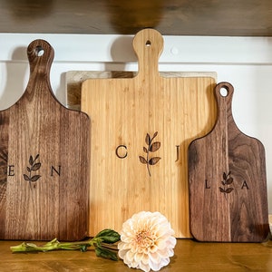 Charcuterie board personalized Mother's Day Gift for couple Handmade Gift Personalized Cheese Board Engagement Gift Bridal Shower Gift 060 image 1