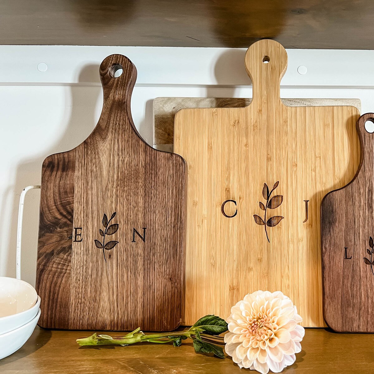 Charcuterie Board Personalized With Initials | Wedding Gift for Couple | Engagement Gift Bridal Shower Gift - 060 - Etsy