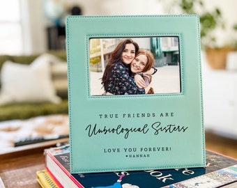 Sister in Law Gift Personalized Picture Frame | Sorority Sister Gifts | Unbiological Sister Gift Box | Custom Best Friend Gift Box