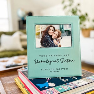 Sister in Law Gift Personalized Picture Frame | Sorority Sister Gifts | Unbiological Sister Gift Box | Custom Best Friend Gift Box