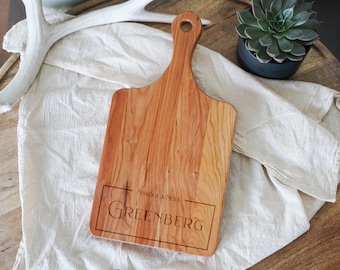 Personalized Cutting Board wedding gift Charcuterie Board monogram cutting board, engagement gifts for couple, custom cutting board -011