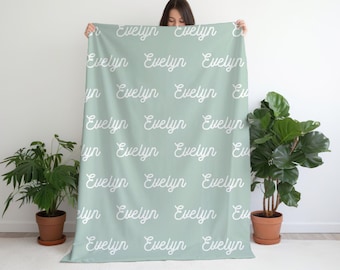 Personalized Mother's Day Gift for Kids Personalized Blanket for Adults Custom Blanket Minky Blanket Plush Blanket Mother's Day Gift