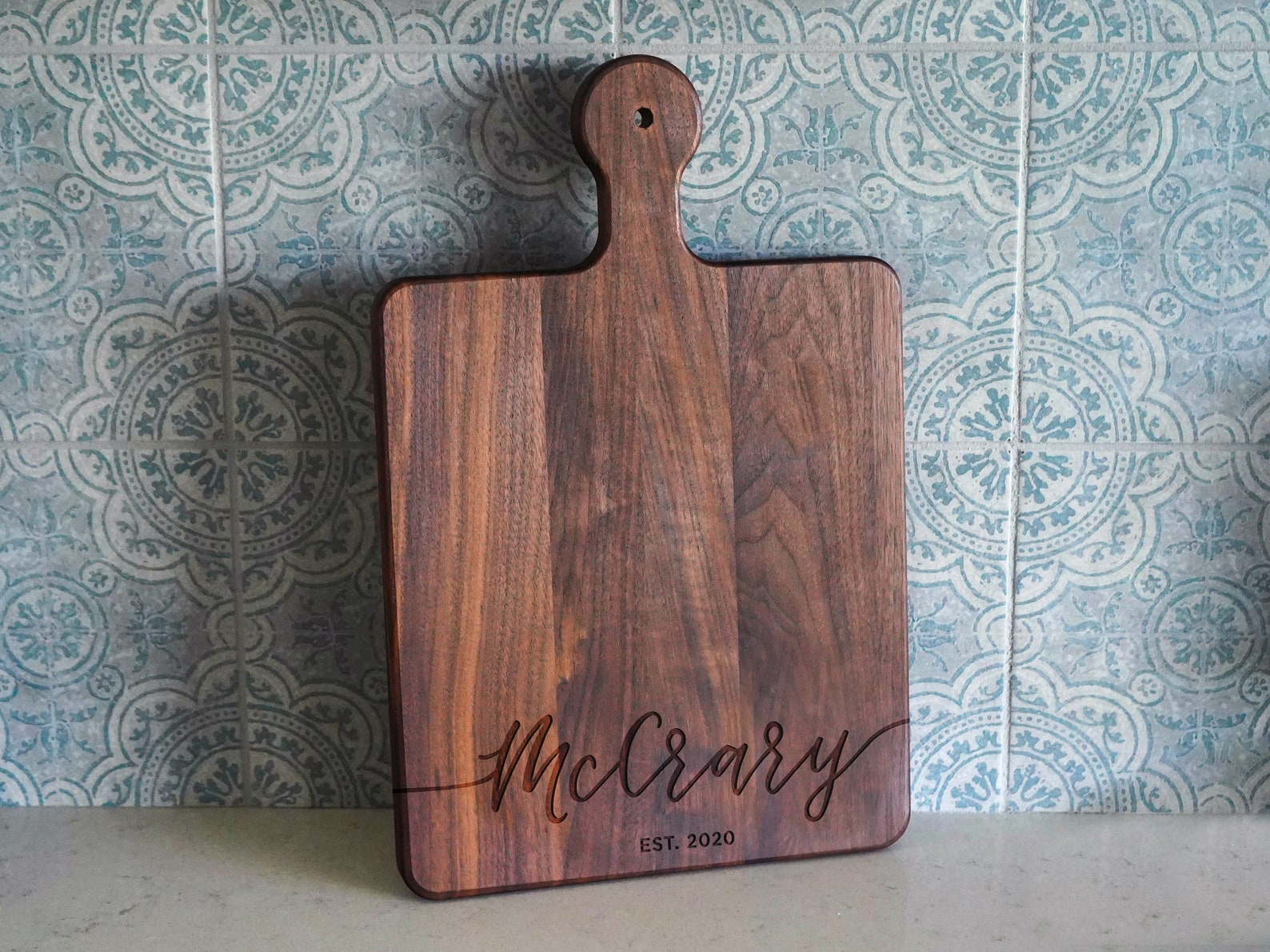 Charcuterie Board Personalized Serving Board