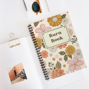 Burn Book Spiral Note Book
