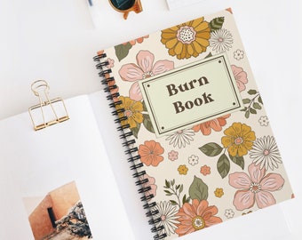 Cuaderno de espiral Burn Book
