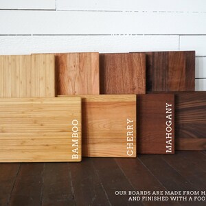 Personalized Cutting Board: Mountain Theme Gift for Couples, Weddings, Bridal Showers, Engagements, Colorado, Hiking Couples & Mother's Day image 6