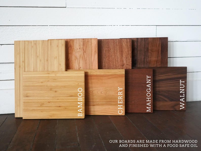 Personalized Cutting Board: Mountain Theme Gift for Couples, Weddings, Bridal Showers, Engagements, Colorado, Hiking Couples & Mother's Day image 6