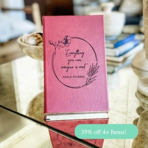 Journal personalized notebook - Custom Quote Journal - Customized Journal - Personalized Notebook Gift for her Gift for him add your text