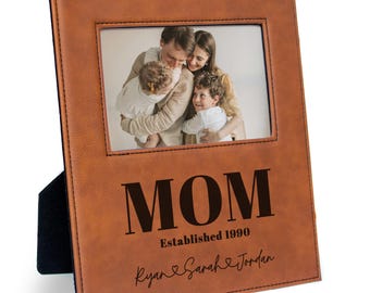 Mom Picture frame Mother's Day Gift for Mom for Grandma from grandkids Personalized Picture Frame - Birthday Gift for Grandma