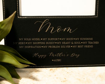 Personalized Mothers day Gift for Mom from Daughter | Personalized Picture Frame | Mother Gift | Gift for Grandma | Birthday Gift for Mom