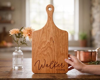 Personalized Charcuterie Board: Gift for Weddings, Engagements, Housewarming, Kitchens & Christmas | Make it a Gift Box | Christmas Gift