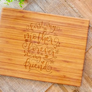 Everything Tastes Better When Grandma Makes it Mothers day Gift for Grandma Gift for Nana Personalized Charcuterie Cutting Board image 3