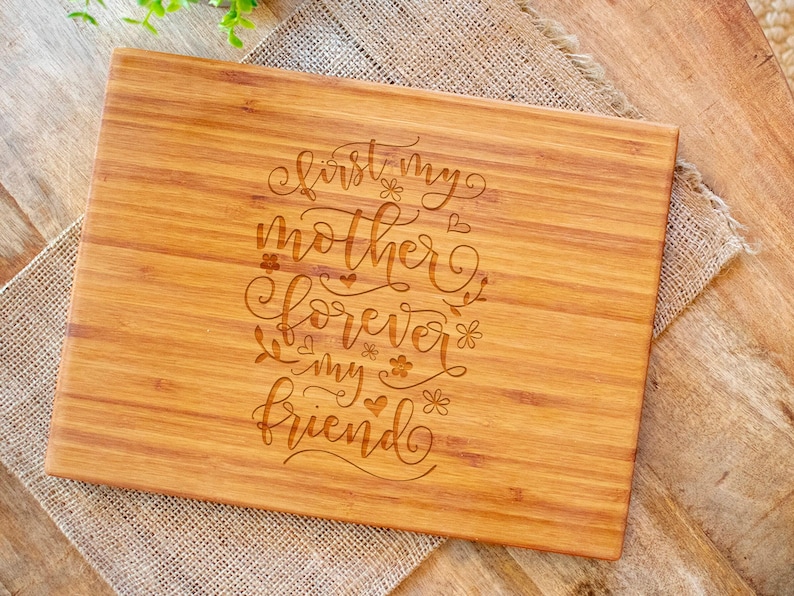 Everything Tastes Better When Grandma Makes it Mothers day Gift for Grandma Gift for Nana Personalized Charcuterie Cutting Board image 3