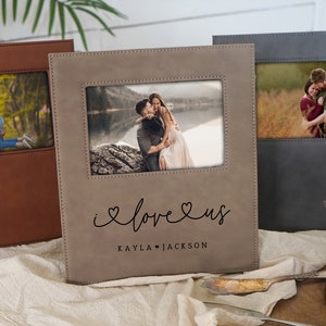 I Love Us 4x6 Personalized Picture Frame