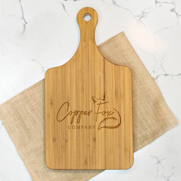 Real Estate Logo Cutting Board - Employee Appreciation Gifts -Real Estate Marketing Real Estate Closing Housewarming-Business Gift-Logo Gift