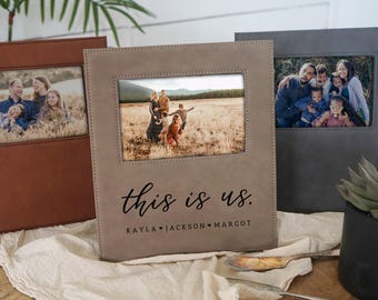 This is Us Photo Frame personalized gift for boyfriend, gift for girlfriend, personalized photo frame, | wedding gift for Couple | - F27