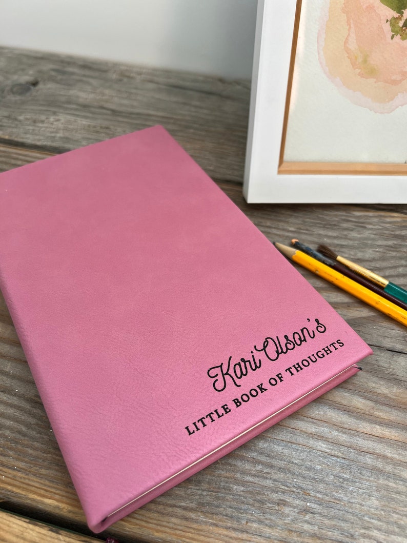Journal Personalized Notebook Custom Quote Journal