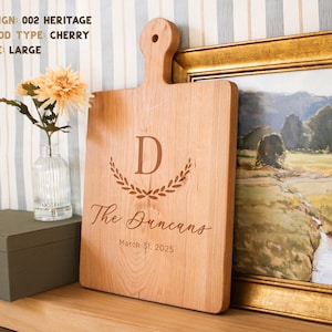 Personalized Cutting Board: Custom Housewarming, First Home & Closing Gift | Home Sweet Home | Mother's Day image 13