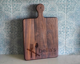 Personalized Cutting Board Charcuterie Board - Mom's Kitchen Grandma Gift - Complete Gift Set Options | Christmas Gift