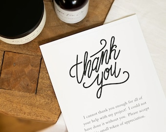 Add On: Custom Printed Greeting Card - for every occasion!