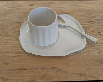 Plate and cup