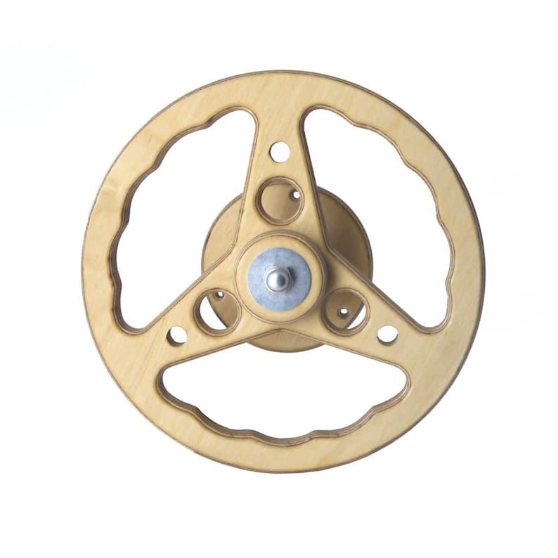 rontool wooden WHEEL for little racing drivers image 1