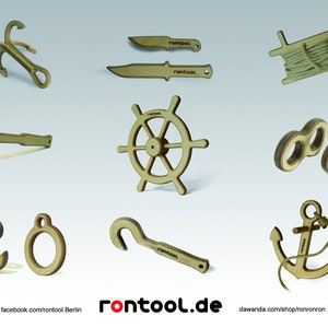 rontool Mini ANKER für mini kleine Piraten zdjęcie 2