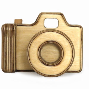 Rontool camera made of wood for small photographers image 1