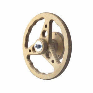 rontool wooden WHEEL for little racing drivers image 2