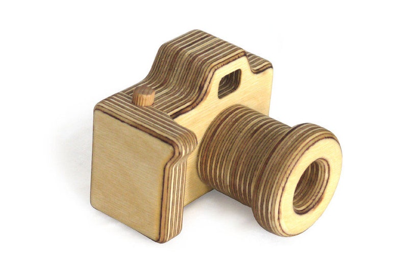 Rontool camera made of wood for small photographers image 3