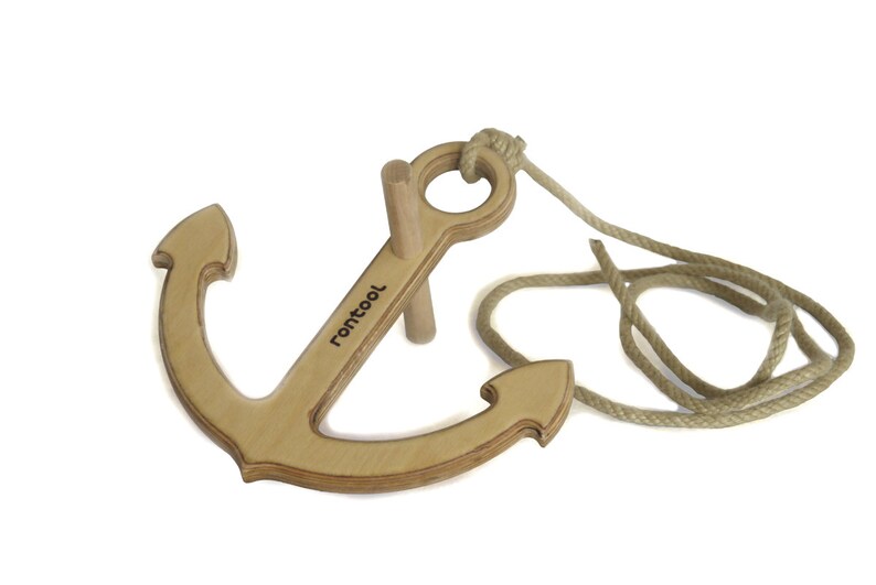 rontool ANCHOR made of wood for little pirates image 2