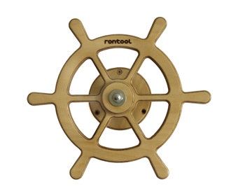 rontool wooden STEERING WHEEL for little pirates