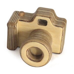 Rontool camera made of wood for small photographers image 2