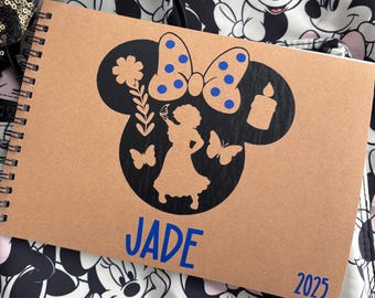 Personalized Autograph Book | Theme Park Signature Journal