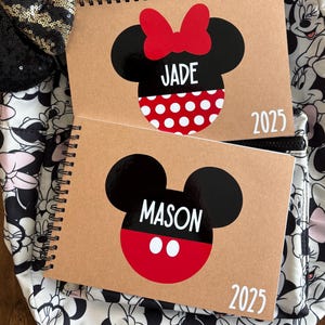 Disney Autograph Book | Signature Book | Disney Keepsake | Minnie Mouse | Mickey Mouse | Disney World | Disneyland | Disney Autograph