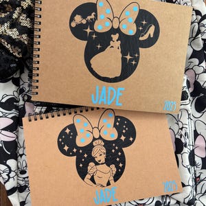 Disney Autograph Book | Cinderella | Cinderellas Castle | Signature Book | Minnie Mouse | Mickey Mouse | Disney World | Disneyland