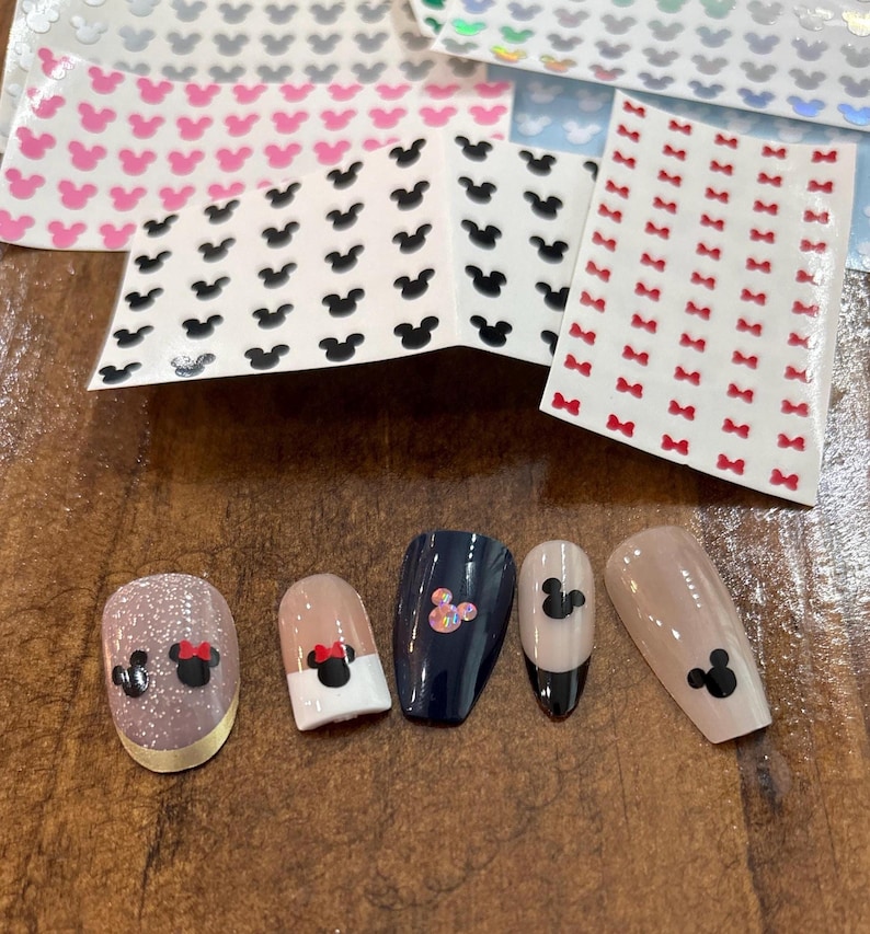 Nail Decals | Mouse Nail Art Stickers image 4