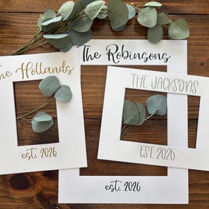 Wedding Autograph Photo Mat | Autograph Mat | Picture Mat | Photo Mat | Frame Mat | Wedding Keepsake | Guest Book | Wedding Guest Book