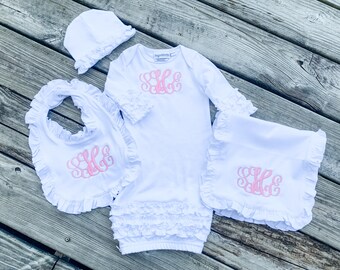 monogrammed baby stuff