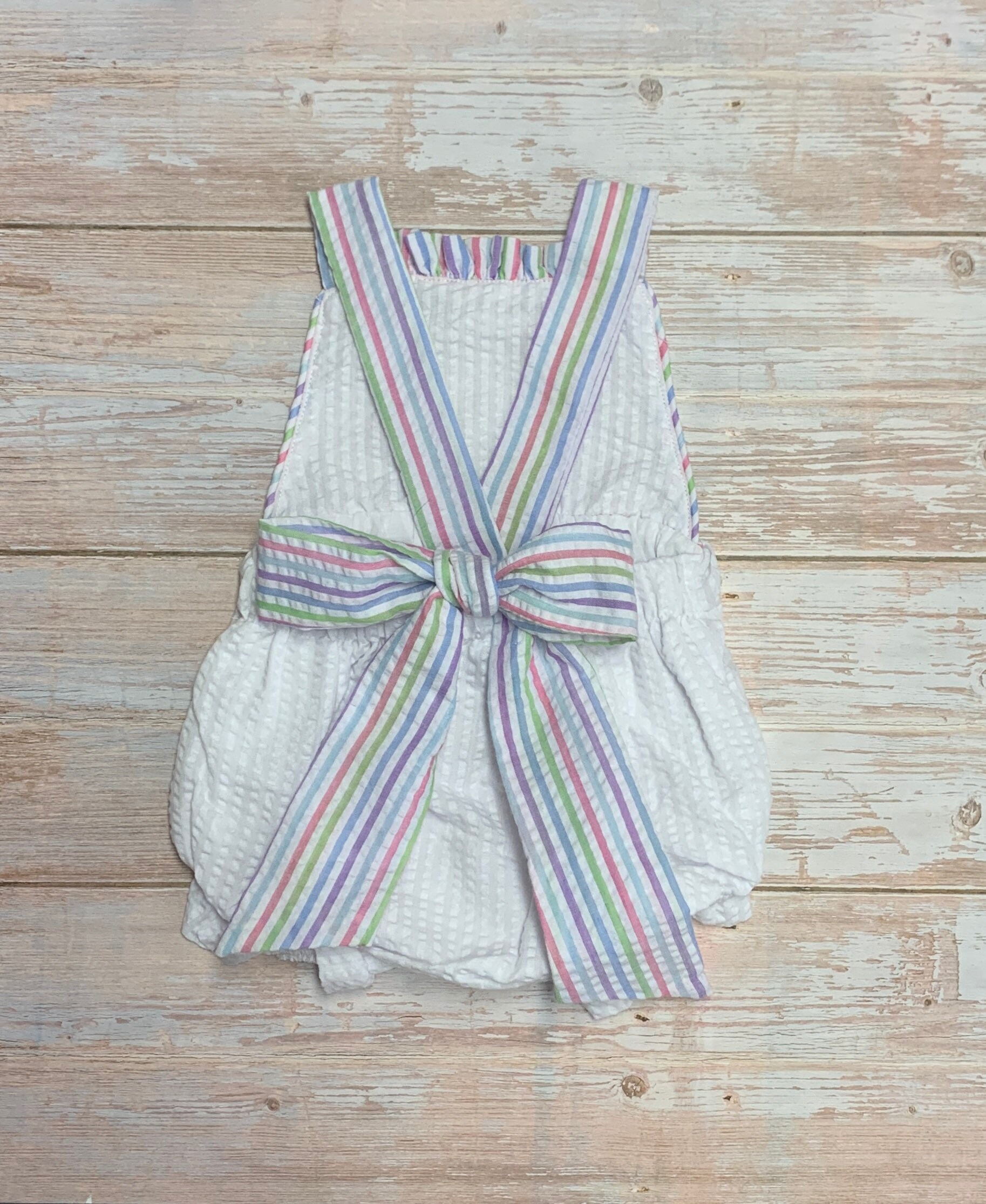 Monogrammed Ruffle Baby Sunsuit Baby Girl Sunsuit Baby Girl Etsy