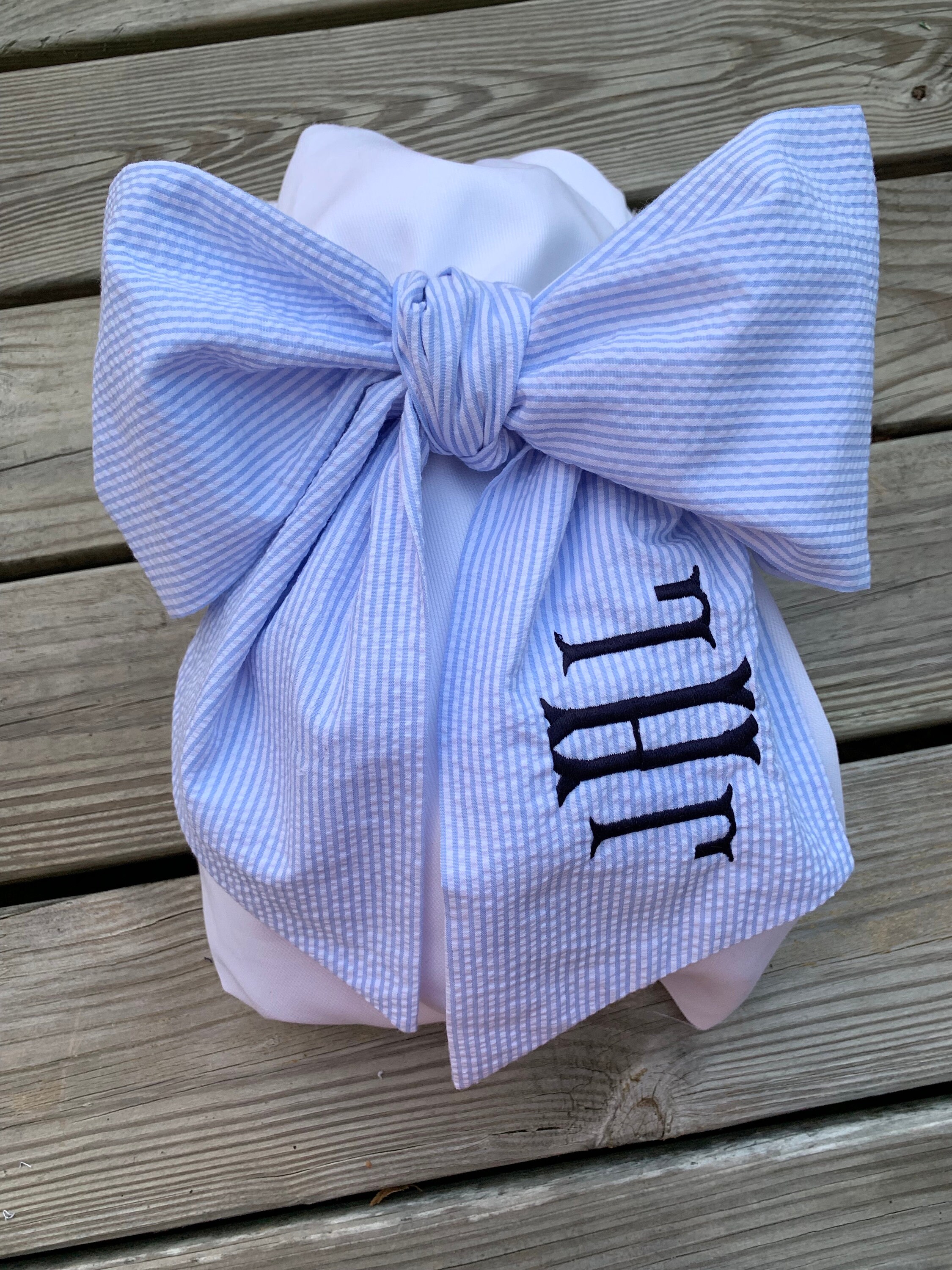 Monogrammed Baby Swaddle Bow Swaddle bow Maternity sash Etsy