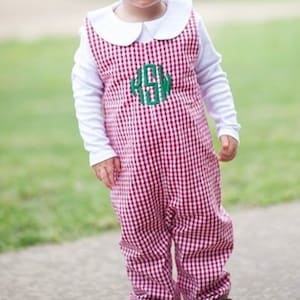 Boys Longalls, boys overalls, overalls with name, monogrammed jonjon,overalls for boys, baby overalls,boys Jonjon with name, baby boy donjon