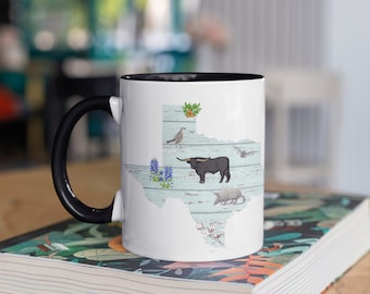 Taza de vida silvestre de Texas