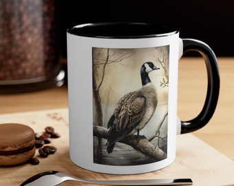 Canadian Goose Vintage Birds Coffee Mug