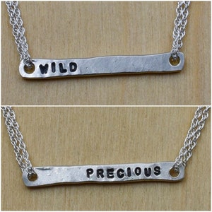 Wild and Precious Life Handmade Necklace