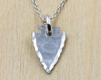 Arrowhead Necklace - Sterling Silver