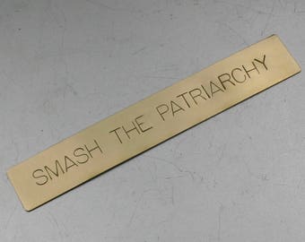 Smash The Patriarchy Bookmark
