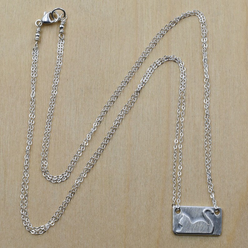 Cat Bar Necklace