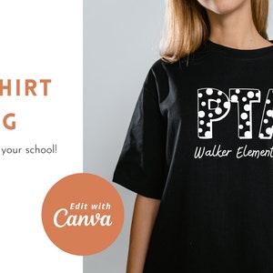 PTA Shirt SVG Editable